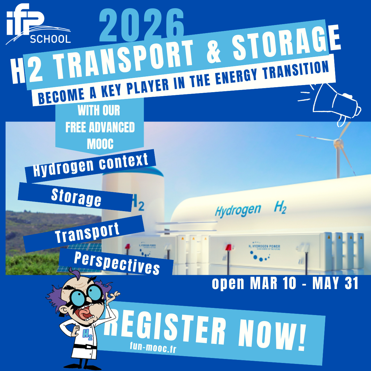 MOOC H2Transport and Storage